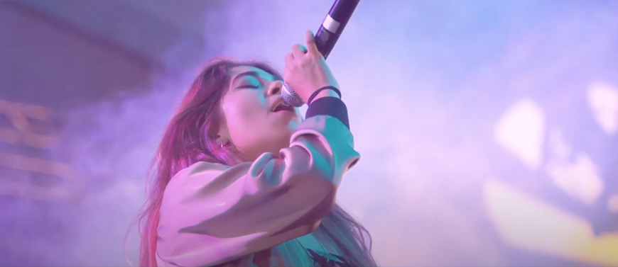 Ariadna Vieyra on stage